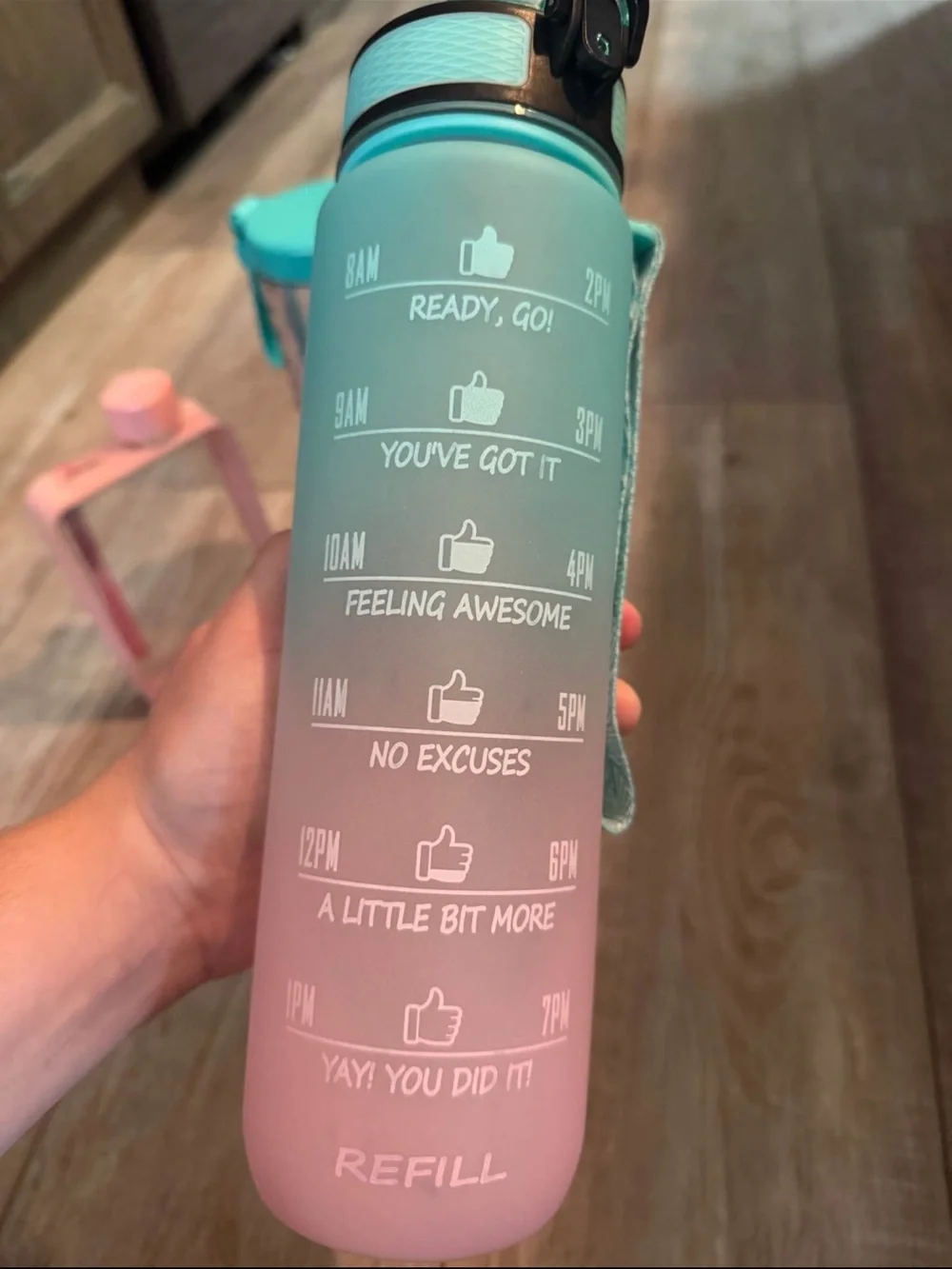 Blender Jet and Teal and Pink Hydration Bottle Set